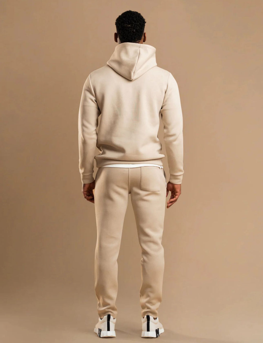 Luxroom Beige Hoodie Co-ord Set