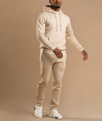 Luxroom Beige Hoodie Co-ord Set