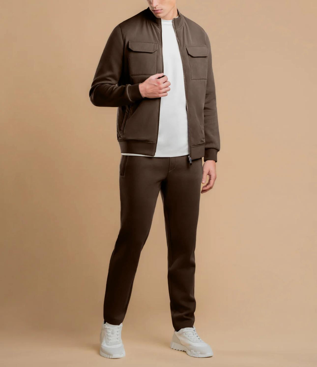 Luxroom Brown Tactical Co-ord Set