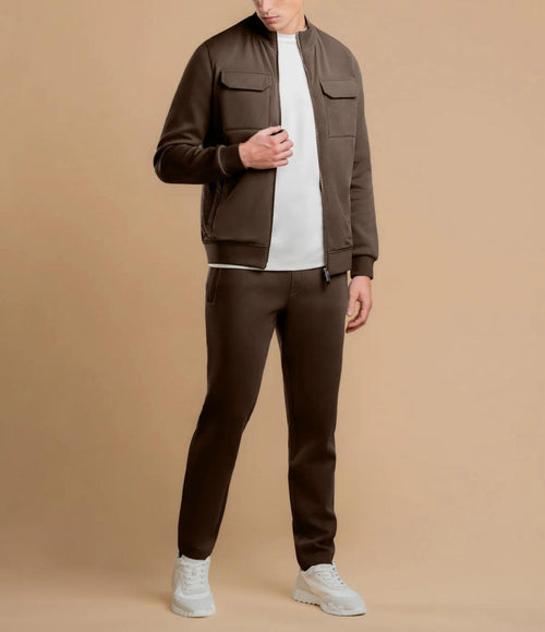 Luxroom Brown Tactical Co-ord Set