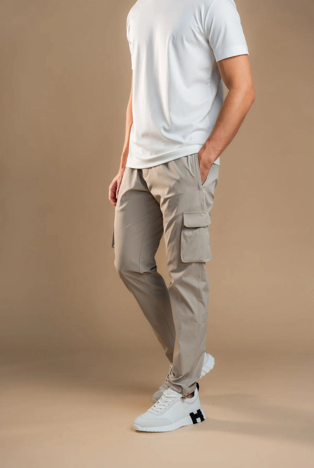 Luxroom Gray Tactical Cargos