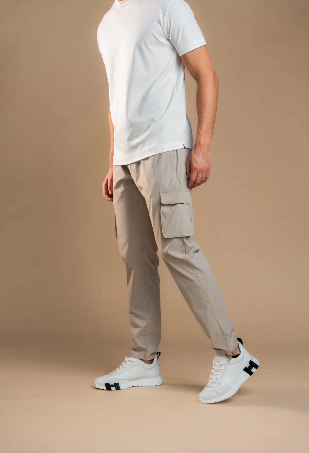 Luxroom Gray Tactical Cargos