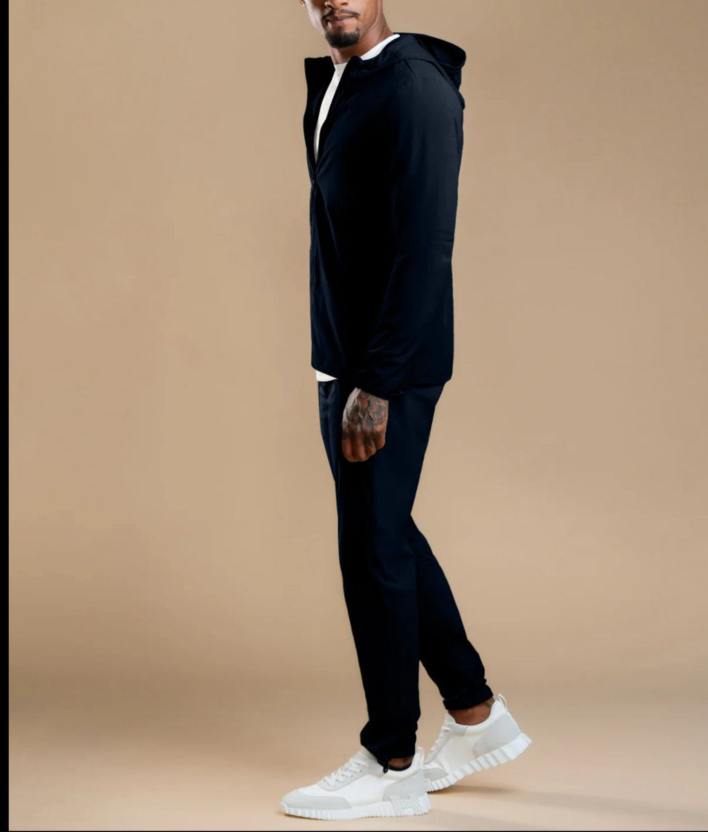 Luxroom Navy Blue Co-ord Set