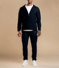 Luxroom Navy Blue Co-ord Set