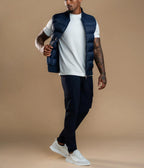  Luxroom Navy Blue Puffer Jacket