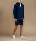Luxroom Navy Blue Shorts Co-ord Set