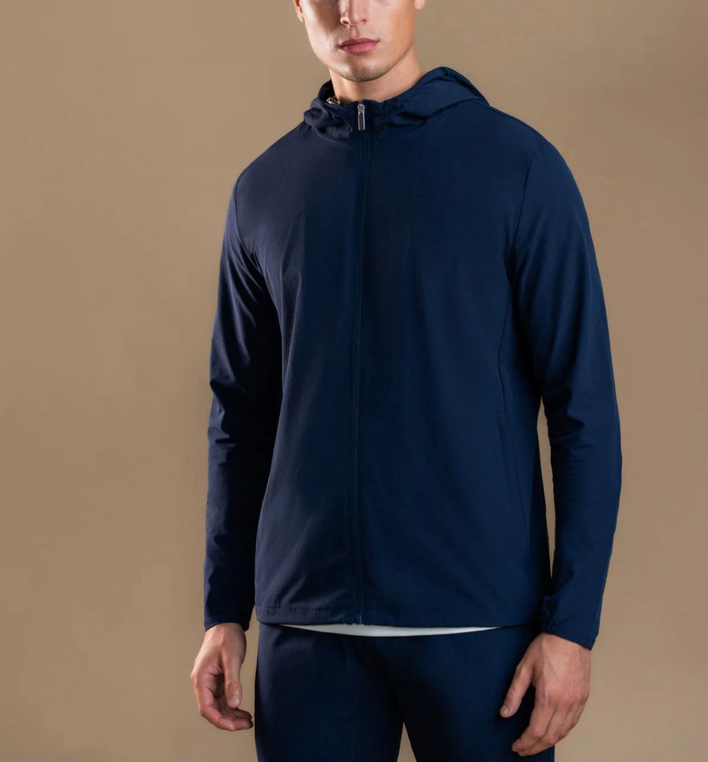 Luxroom Navy Blue Tech Jacket