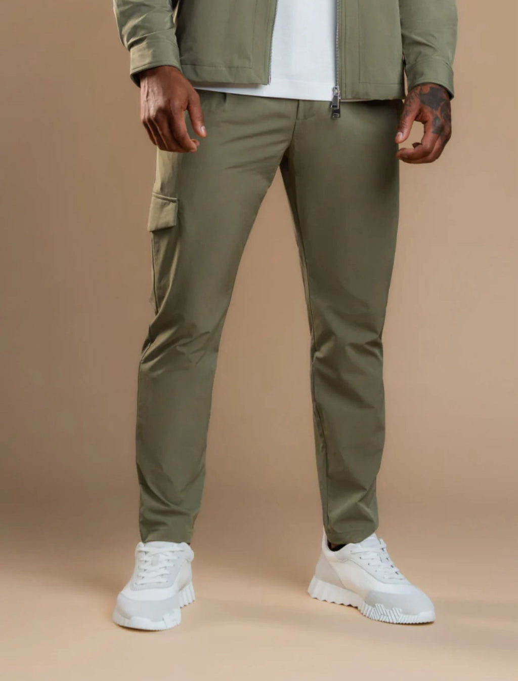 Luxroom Olive Tactical Co-ord Set