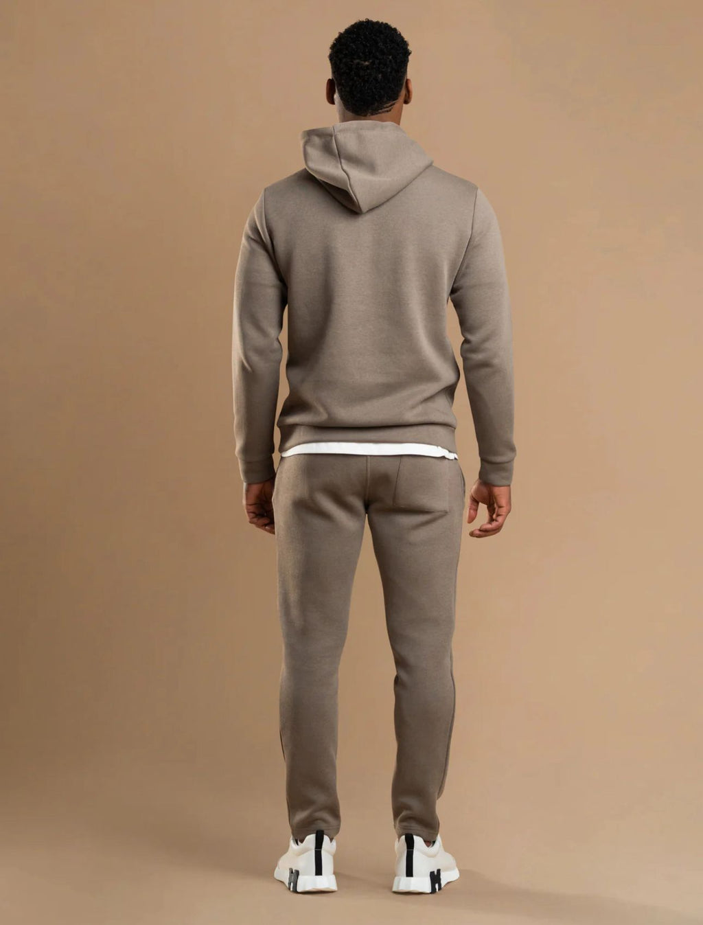 Luxroom Slate Gray Hoodie Co-ord Set