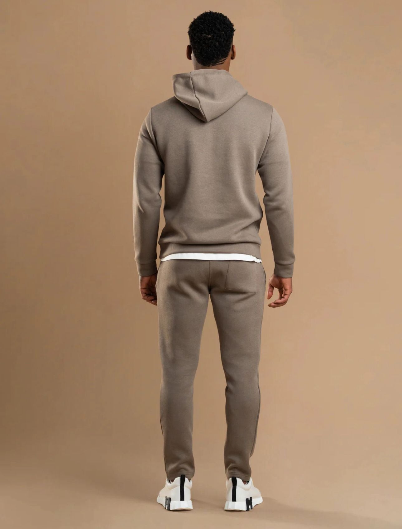 Luxroom Slate Gray Hoodie Co-ord Set