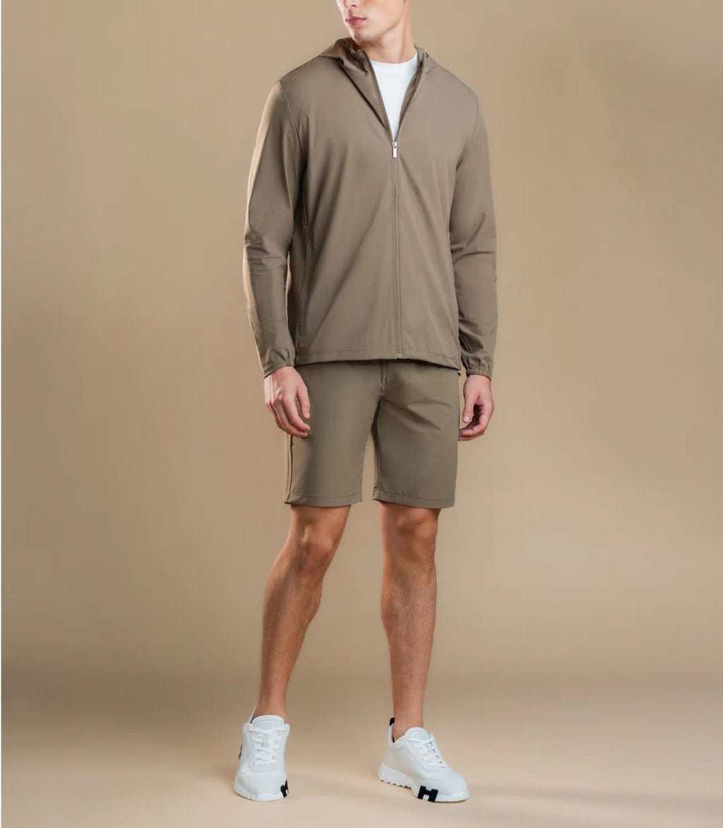 Luxroom Slate Gray Shorts Co-ord Set
