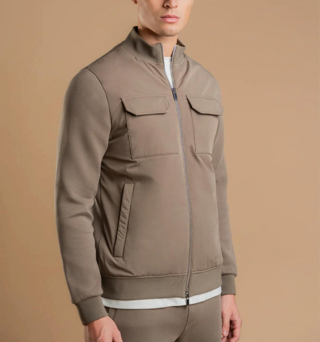 Luxroom Slate Gray Tactical Co-ord Set