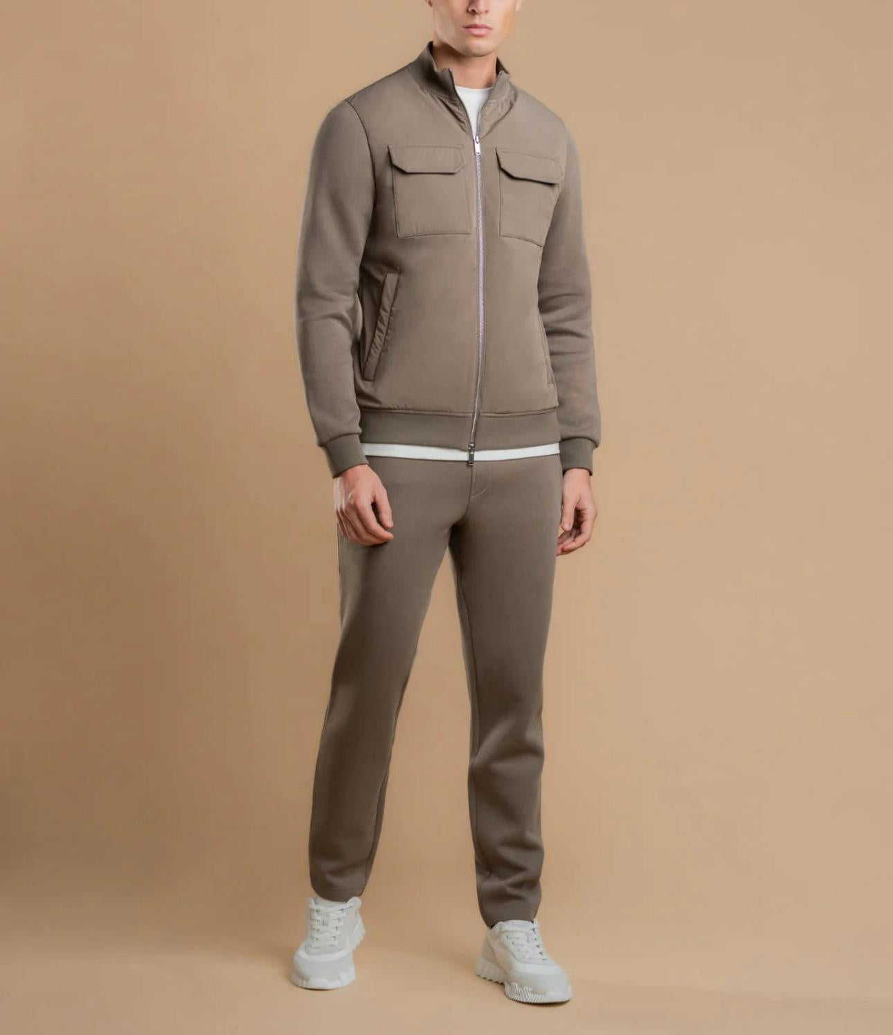 Luxroom Slate Gray Tactical Co-ord Set