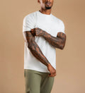 Luxroom White Crew Neck T-Shirt